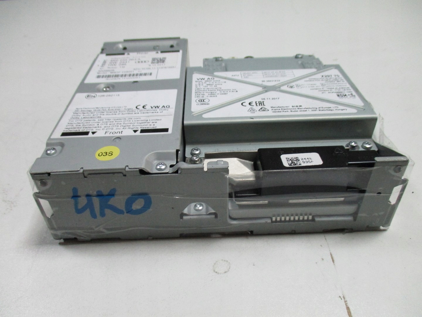 navigation control unit MMI Audi A6 A7 4K0035063A
