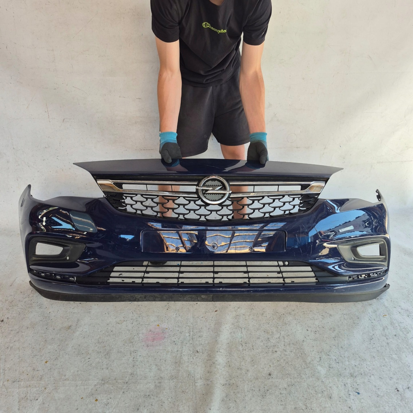OPEL ASTRA K V 15-19 bumper front front PDC