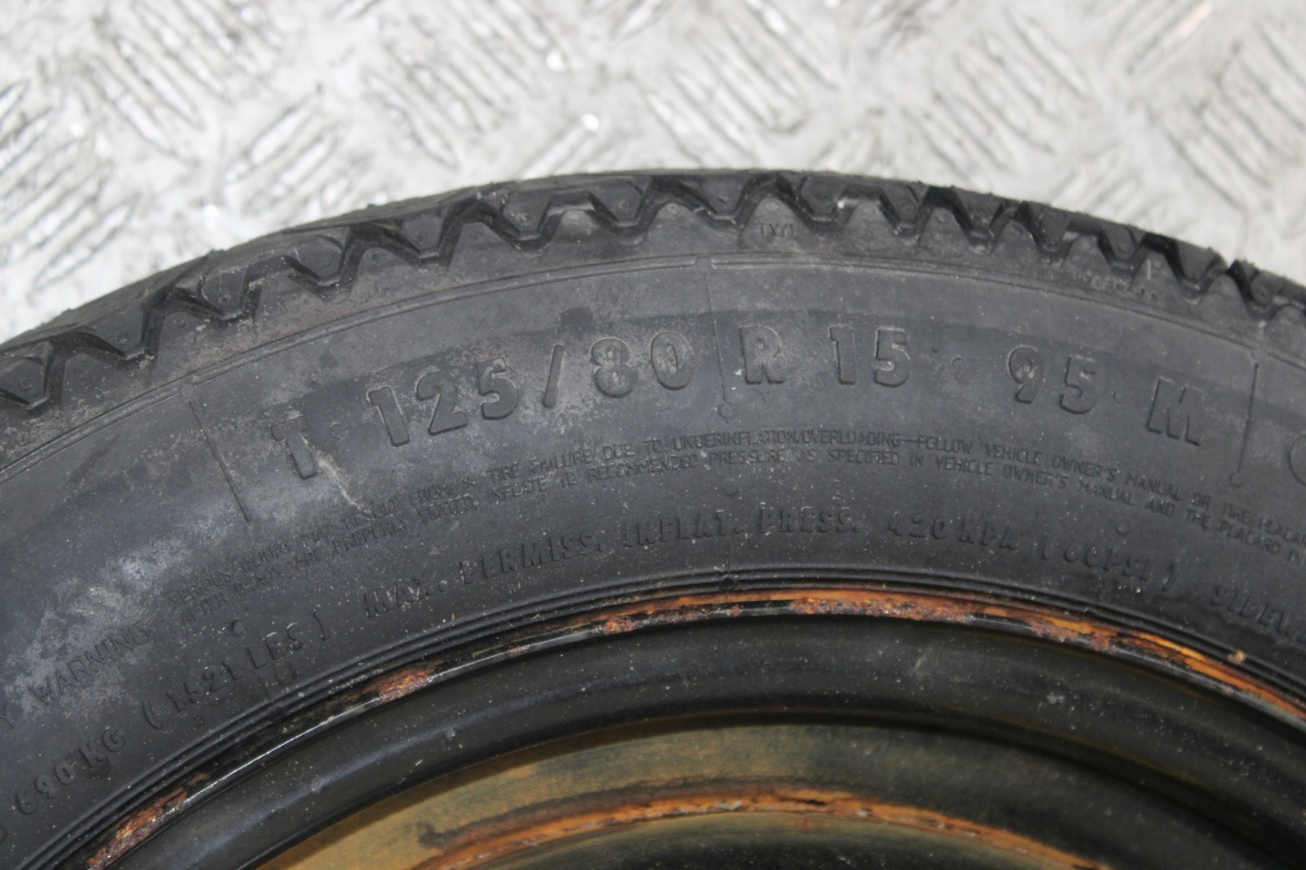 wheel spare spare R15 FORD B-MAX