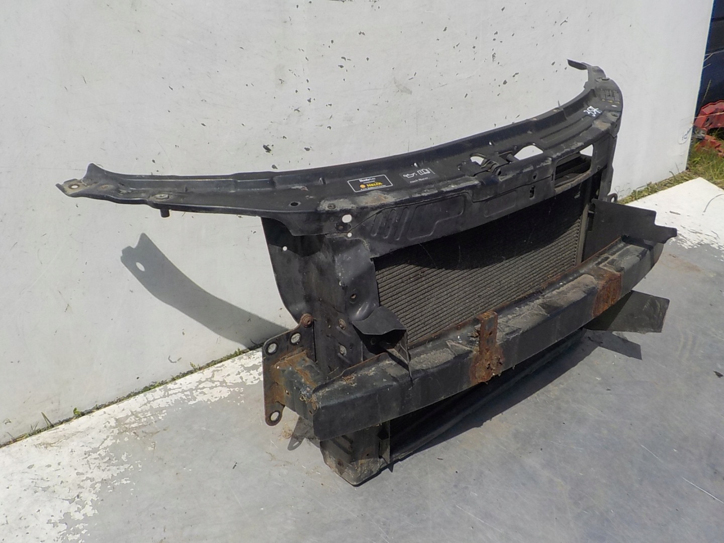 357 SKODA FABIA II 1.6 petrol support panel for radiators sider radiator