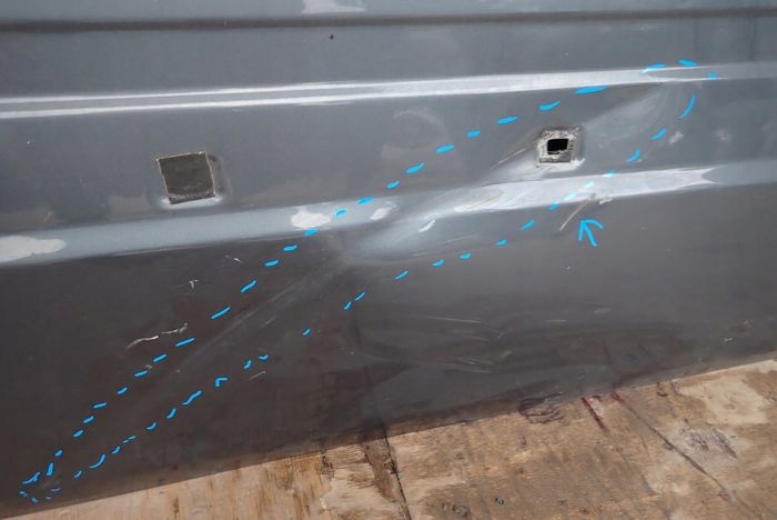 HYUNDAI H350 door right sliding