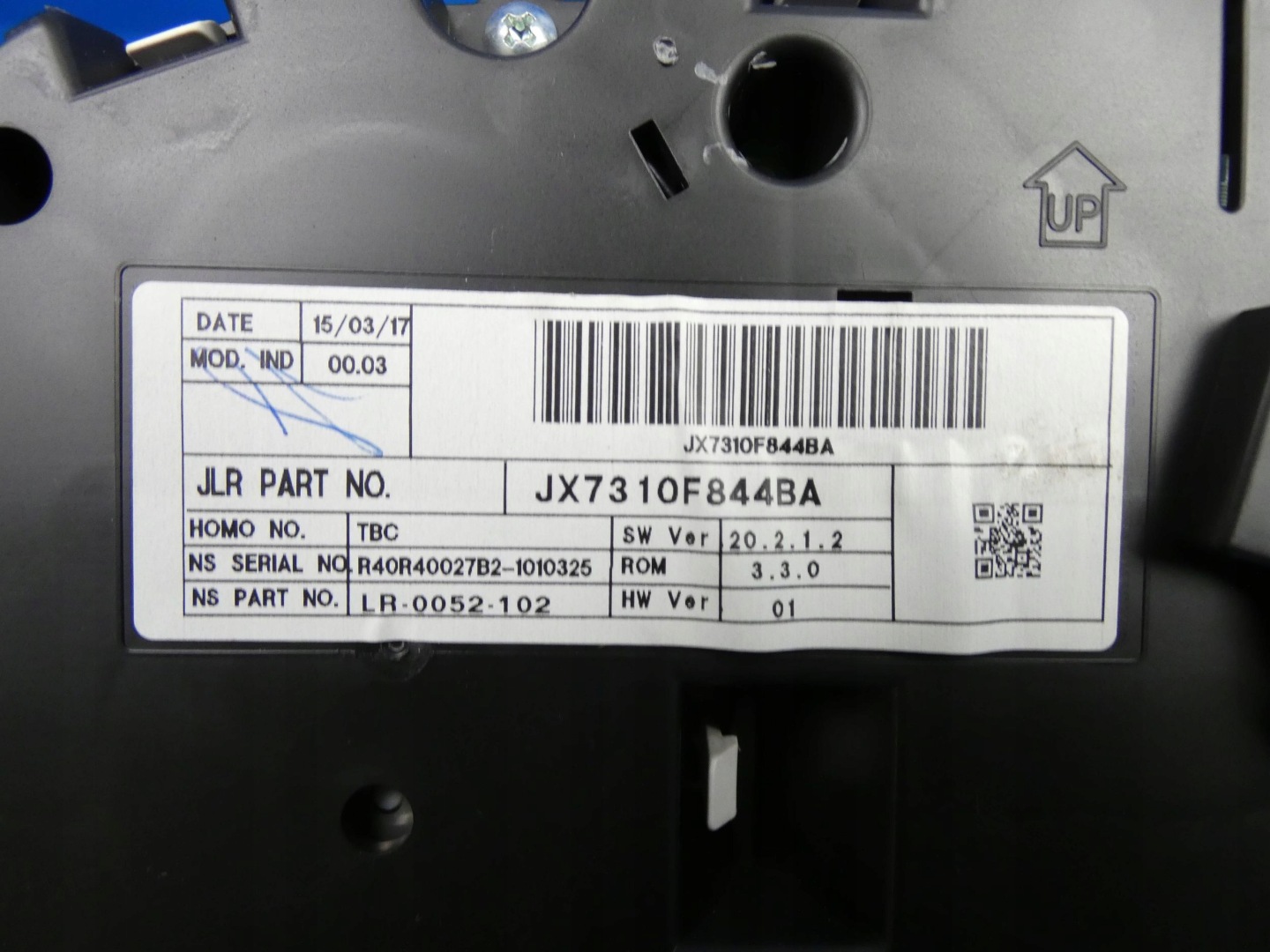 JAGUAR XE X760 dials dials WERSJA ANGIELSKA