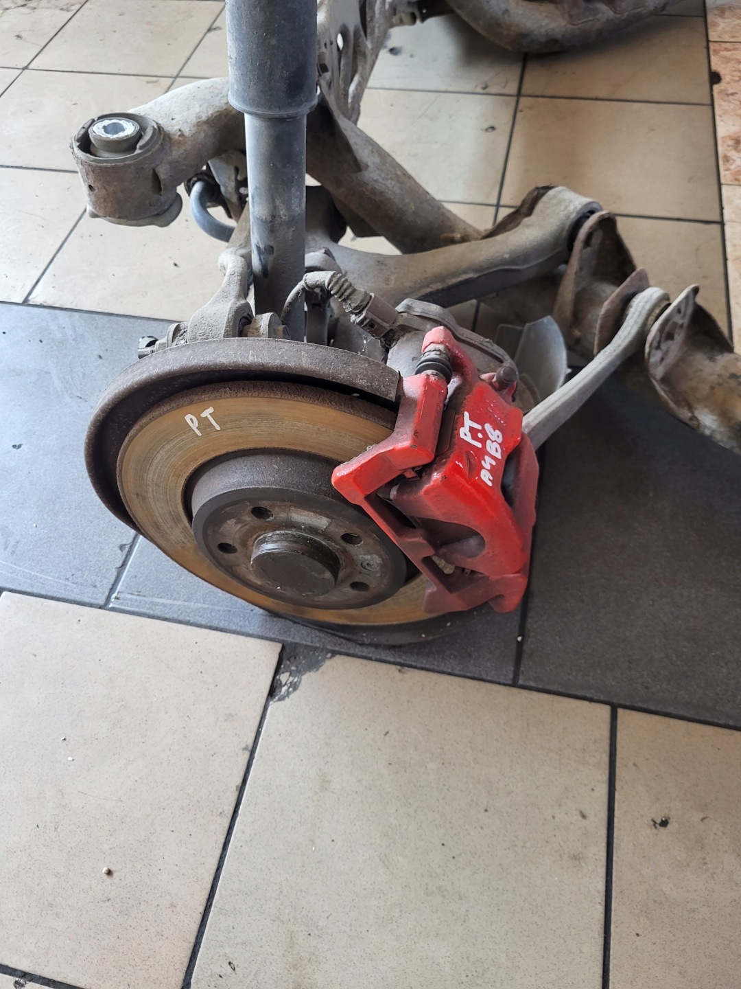 caliper brake right rear part AUDI A4 B8