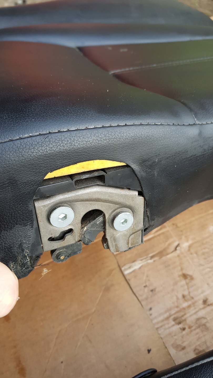 BMW E39 Sitz Sitz Leder SKORZANE KOMBI
