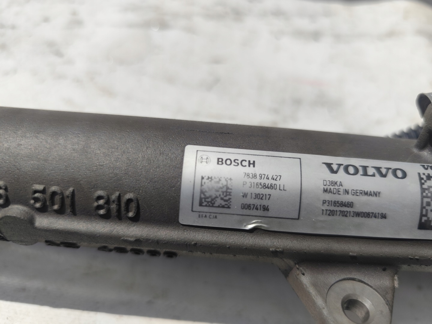 VOLVO V60 LIFT Lenkgetriebe Lenkung Lenkgetriebe