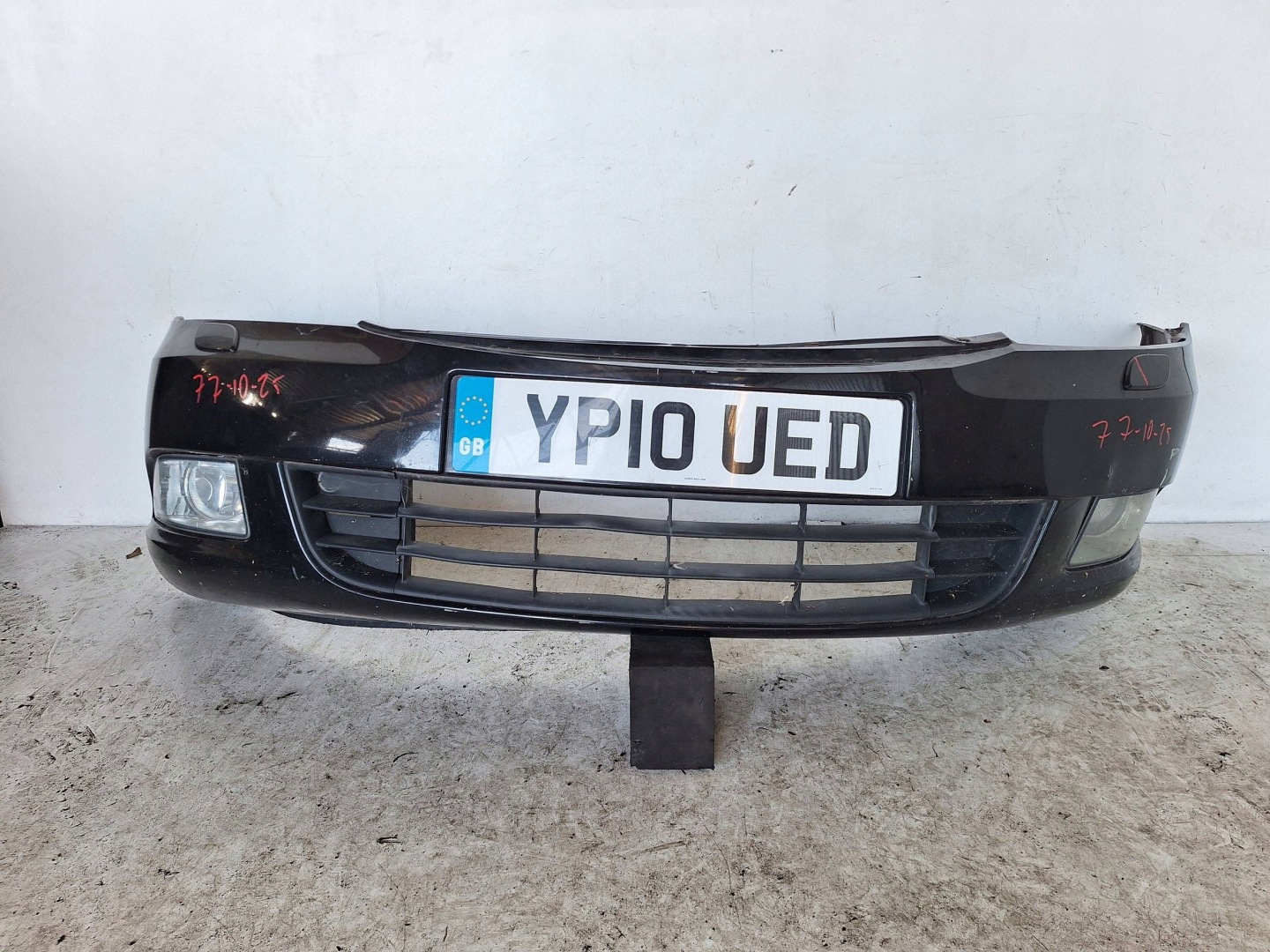 SKODA OCTAVIA II LIFT 08-13 bumper + XENON
