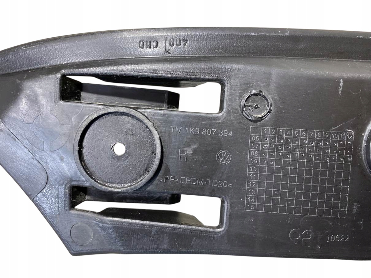 bumper bracket right rear part VW GOLF V KOMBI 1K9807394