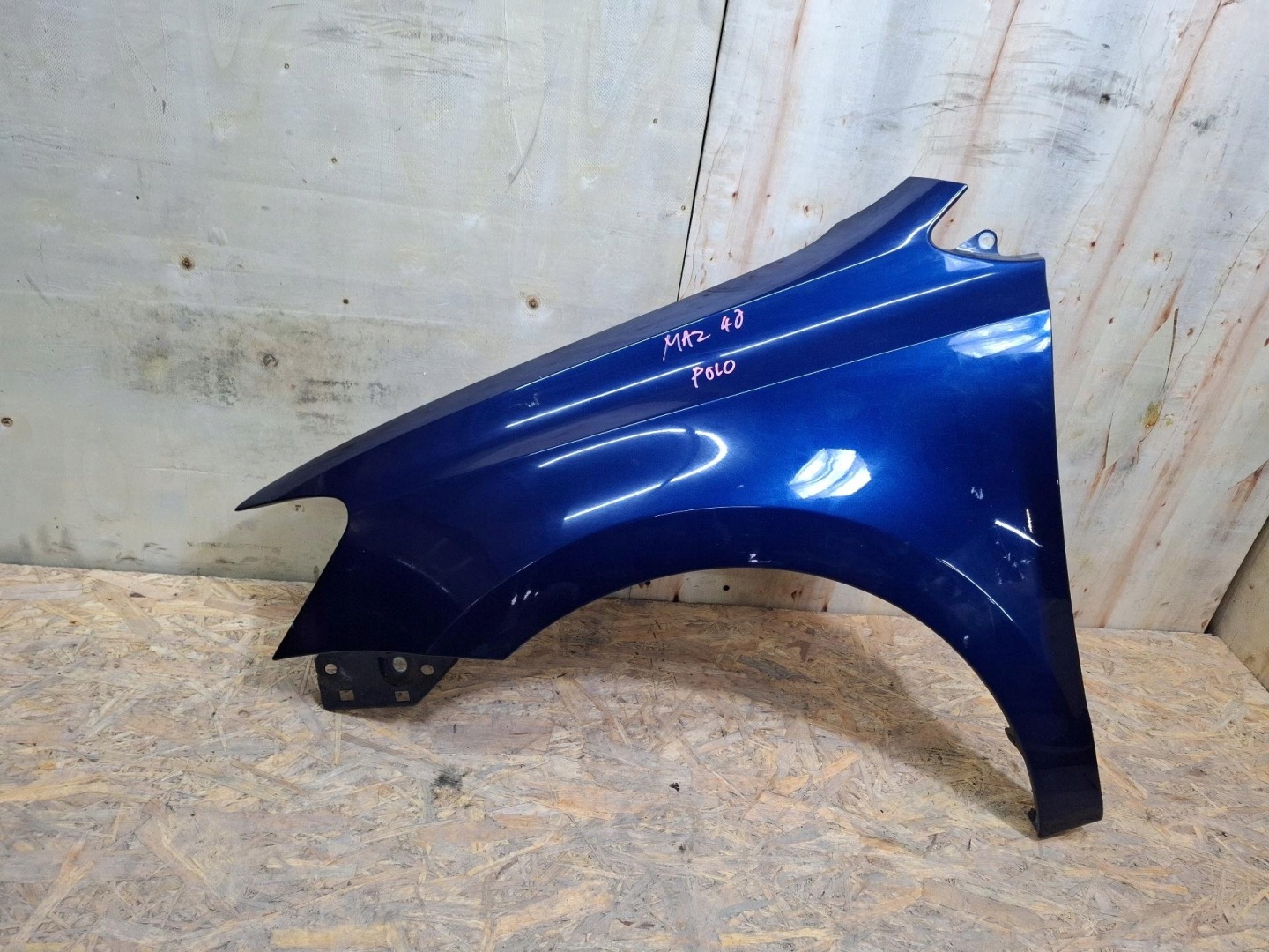 fender front left side Volkswagen Polo 5 2012 6R0821105F