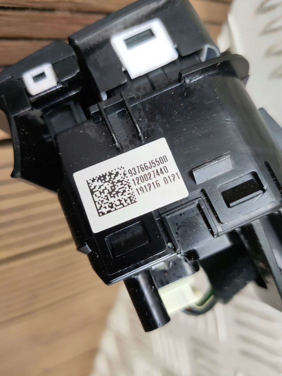 KIA STINGER 17-21 control panel IDRIVE JOYSTICK 93766J5500 OE
