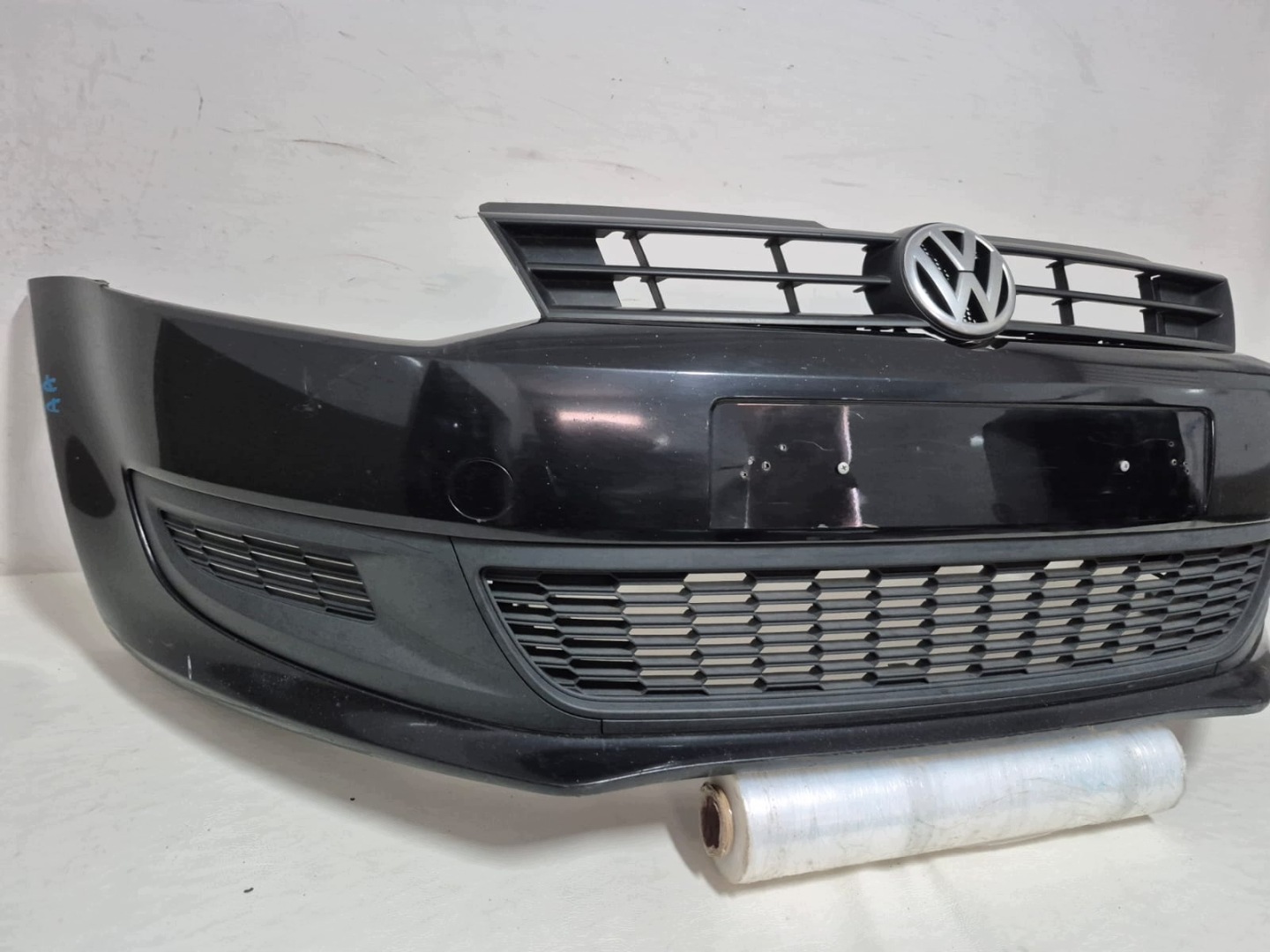 VW POLO 6R 09-14 bumper front front without DZIUR 6R0807221 LAK.LC9X