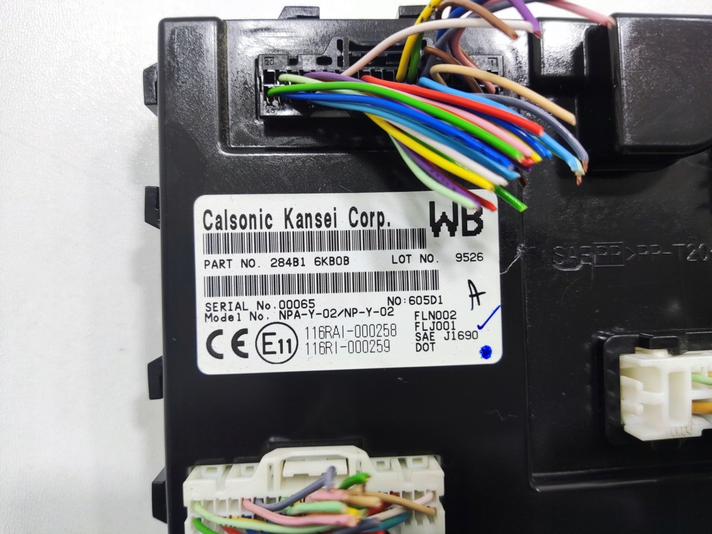 module control unit BSI NISSAN NAVARA IV D23 NP300 284B16KB0B 2015-2022