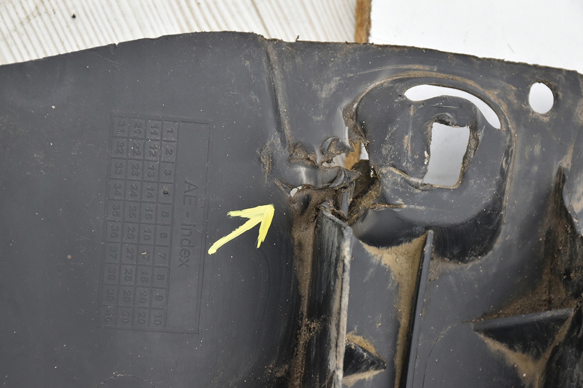 Blende Abdeckung untere der Stoßstange MERCEDES W245
