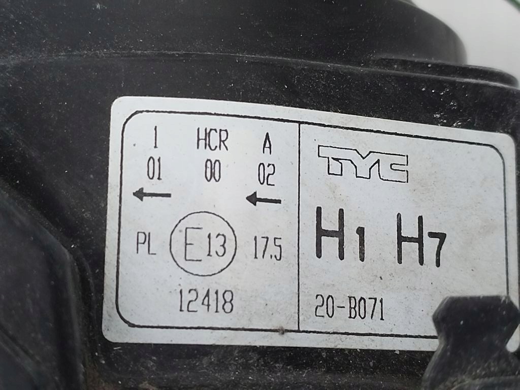 Renault Megane II 2 lift light right front front