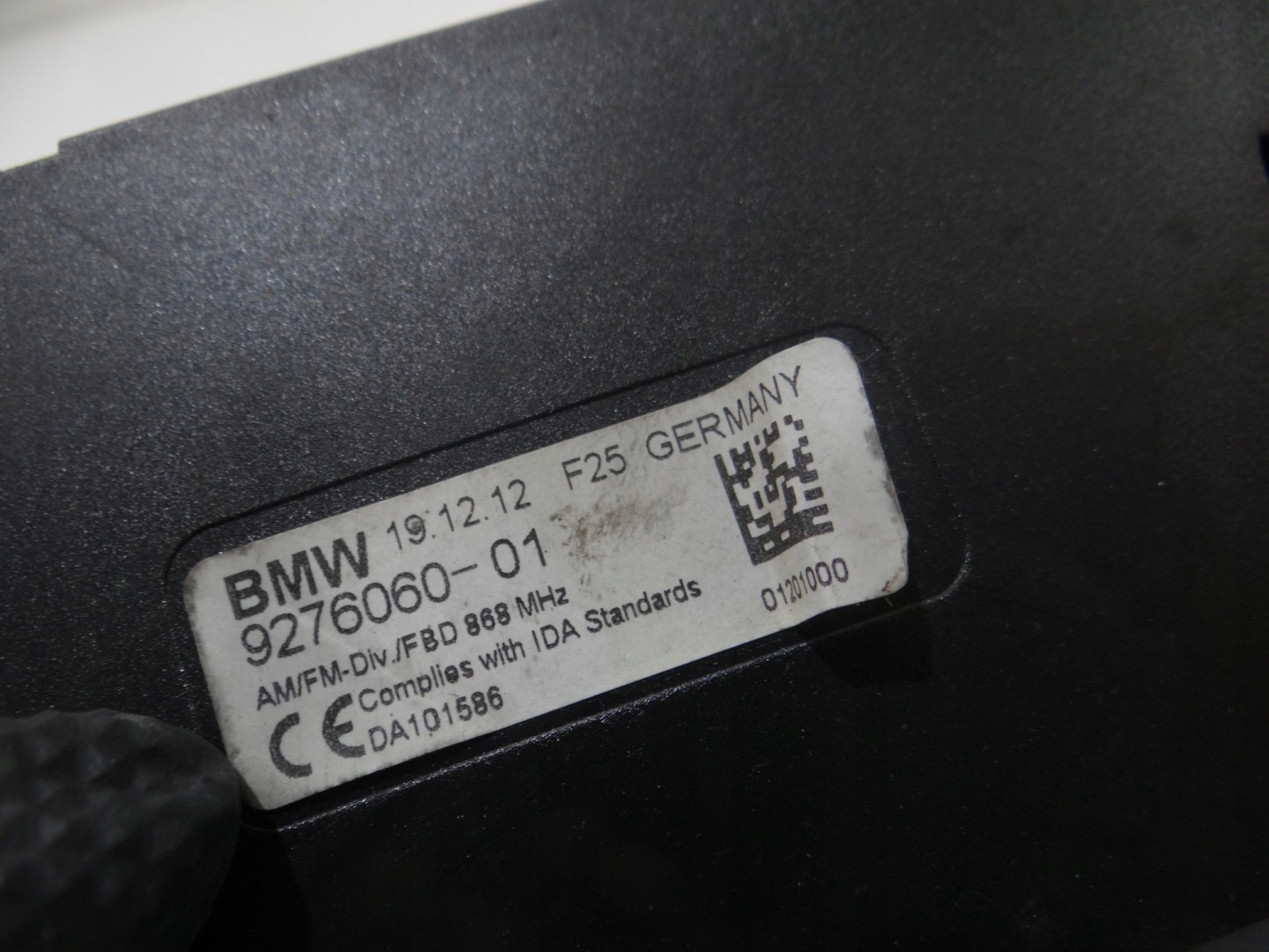 antenna amplifier DIVERSITY BMW X3 F25 9276060