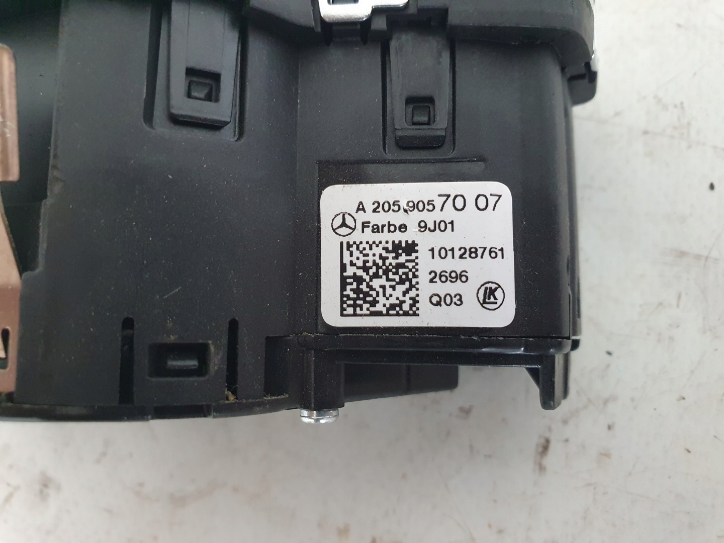 MERCEDES W205 W253 light switch A2059057007