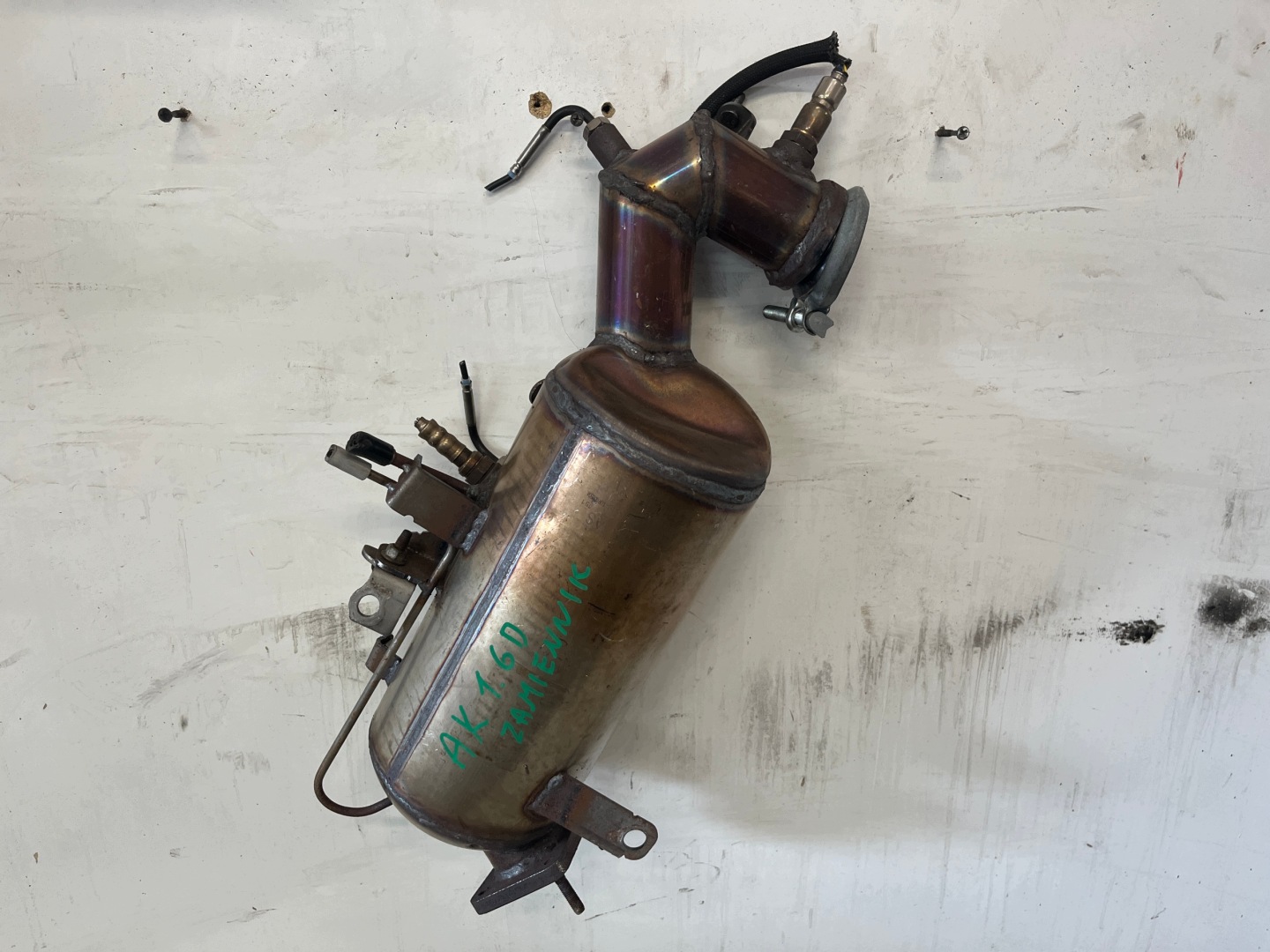OPEL ASTRA K filter CZASTEK STALYCH catalyst DPF 1.6 CDTI replacement