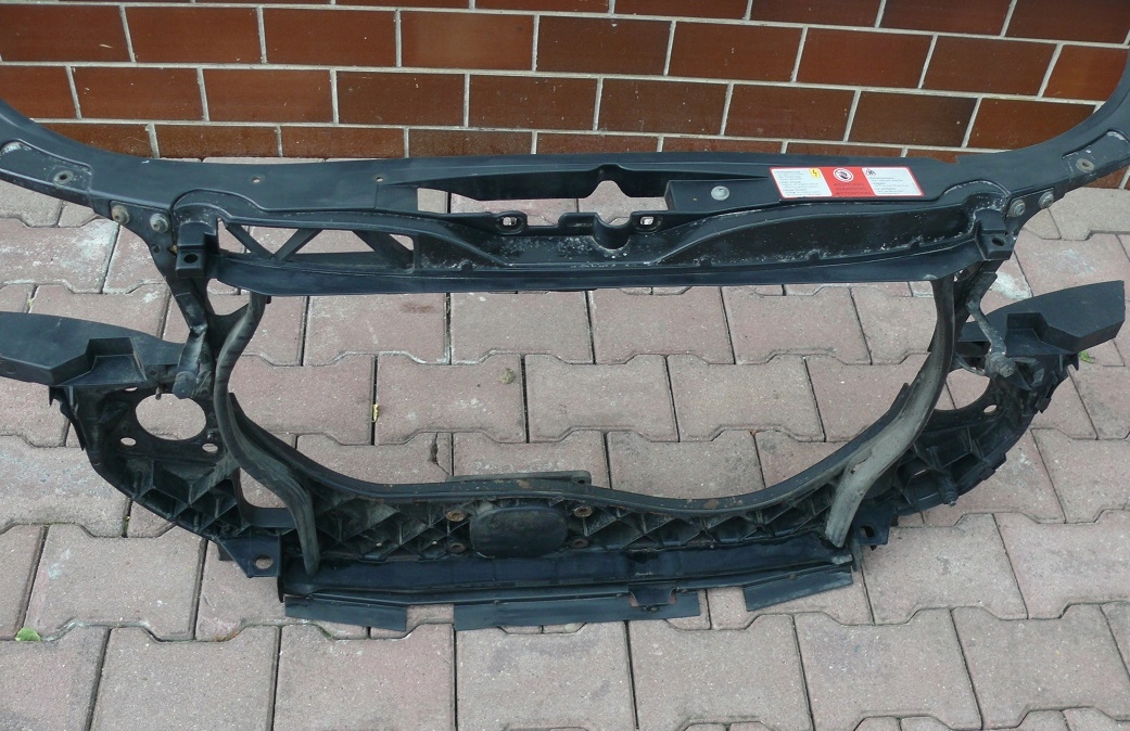 support panel for radiators pillar iron AUDI A4 B6 3.0 ASN