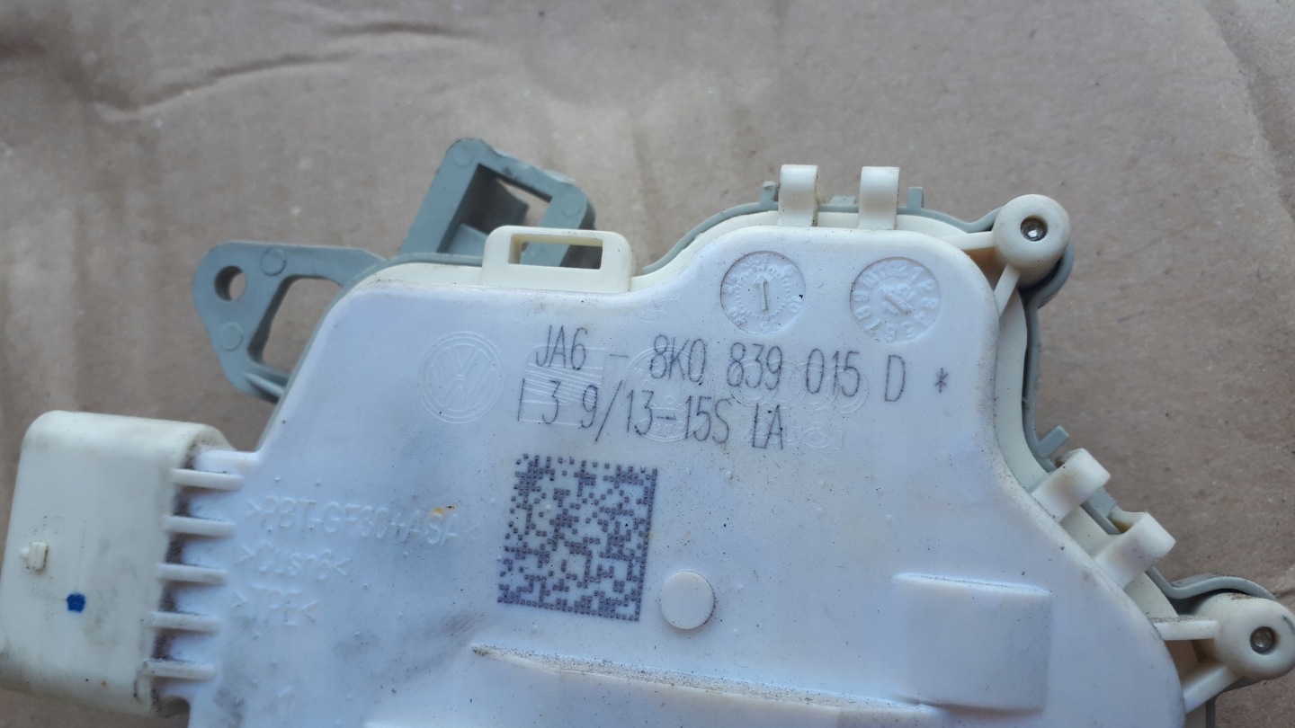 S4 B8 LIFT A4 lock door left rear part 8K0839015D Q5