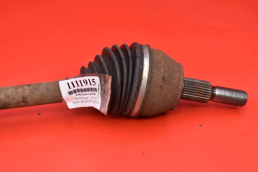 semi-axis left front MANUAL FORD FOCUS MK3 1.6 TDCI 115 KM 11-15