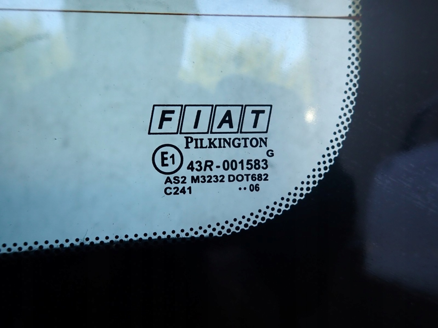 boot door rear cover boot FIAT PANDA 2 II 169 2003-2012 colour 258/A