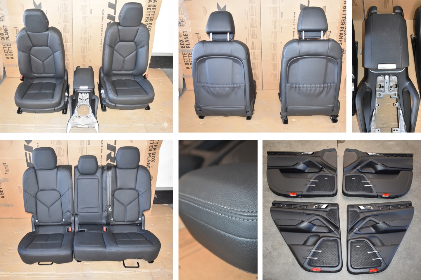 IDEALNE seats side TUNEL armrest PORSCHE CAYENNE 7P5 LIFT 1