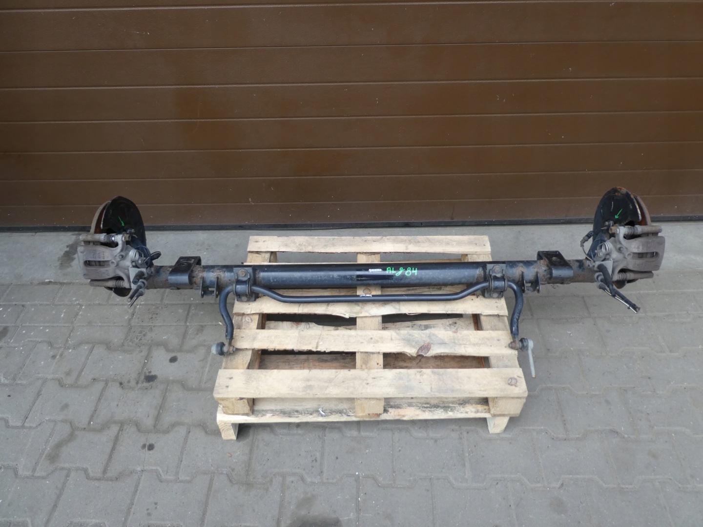 sususpension sider axis rear part VW CADDY IV 2K5500051BP