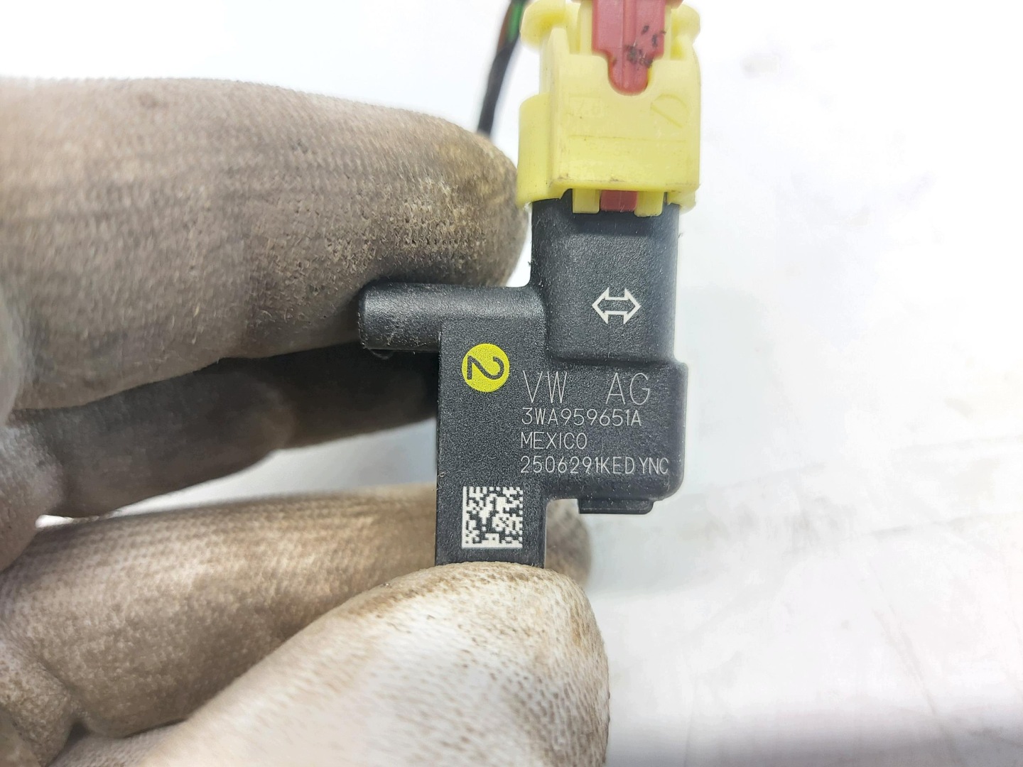 Skoda Elroq 5LJ iV85 , SUV 5D Crashsensor Drucksensor Airbag 3WA959651A