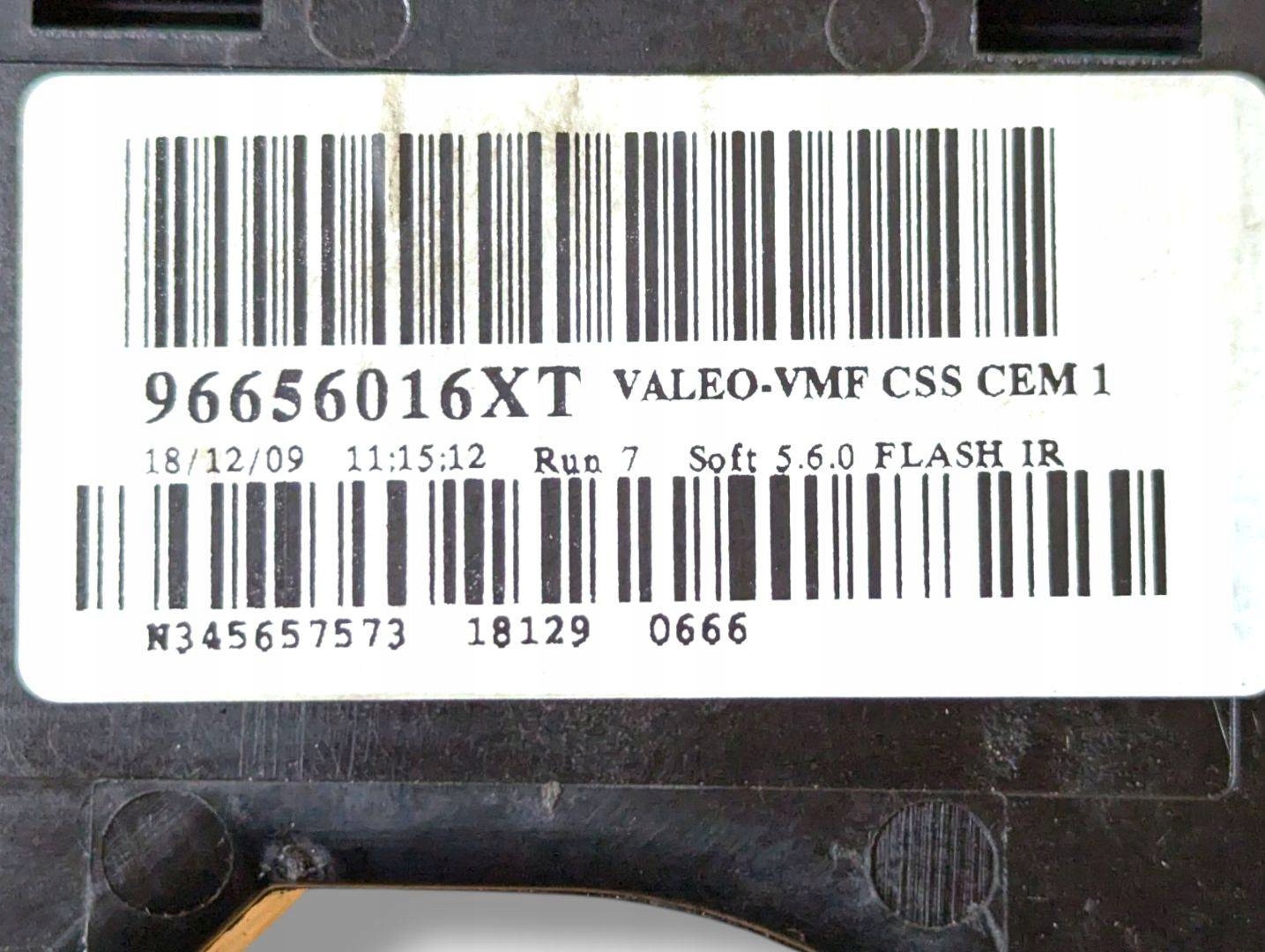 DEVIO LUCI TERGICRISTALLO TERGI Citroen C4 Grand Picasso 2010 96656016XT