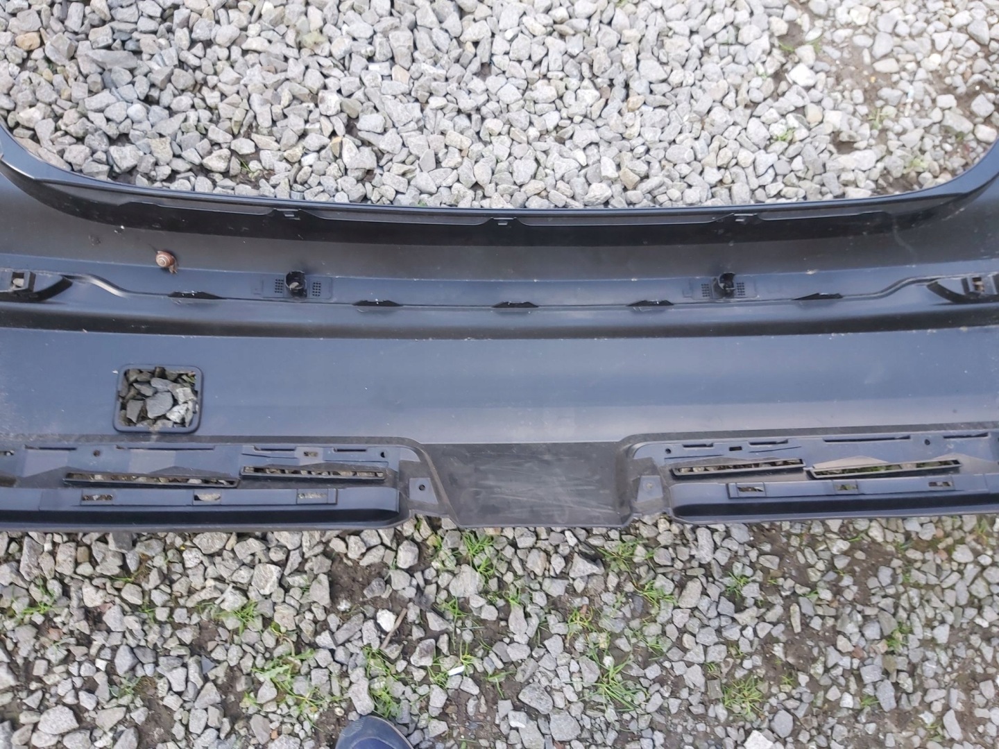 bumper rear NISSAN QASHQAI II LIFT 2017R->