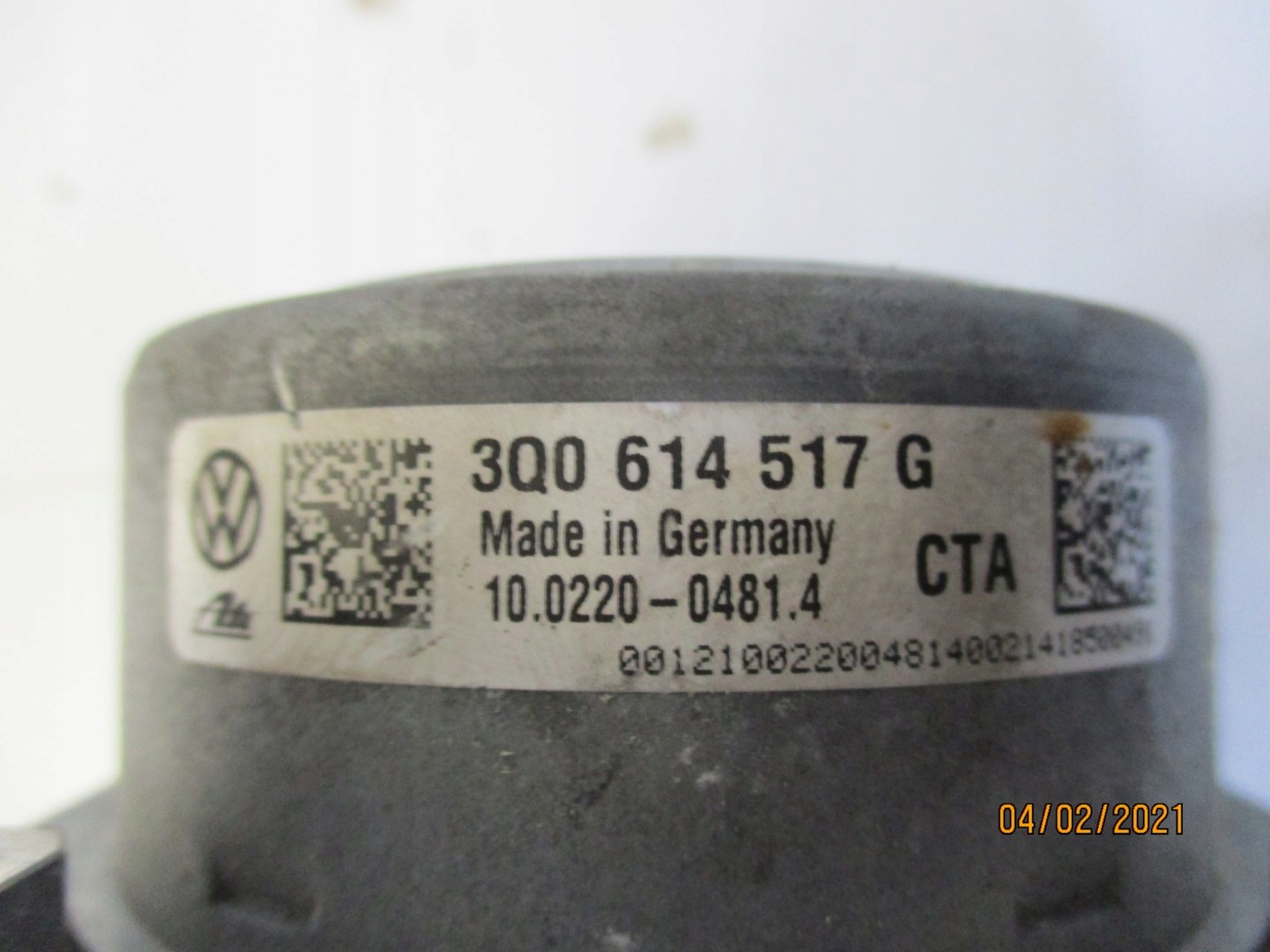 ABS VW PASSAT B8 3G0 3Q0614517G