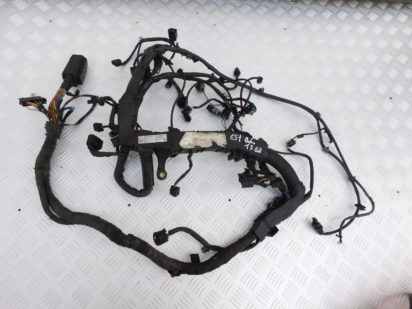 motor wiring Mercedes Sprinter 906 2.2 CDI 651 OEM bundle A6511501388