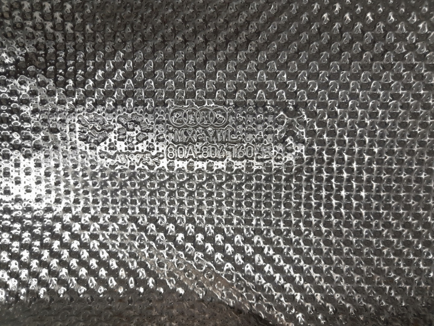 AUDI Q5 80A Blende Abdeckung TERMICZNA 80A804160B
