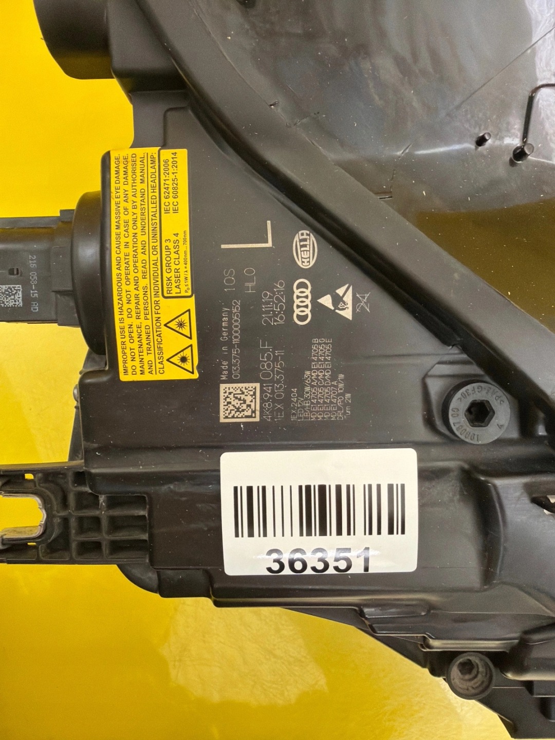 light left Audi RS6 RS7 4K8 C8 Laser 2019- 4K8941085F