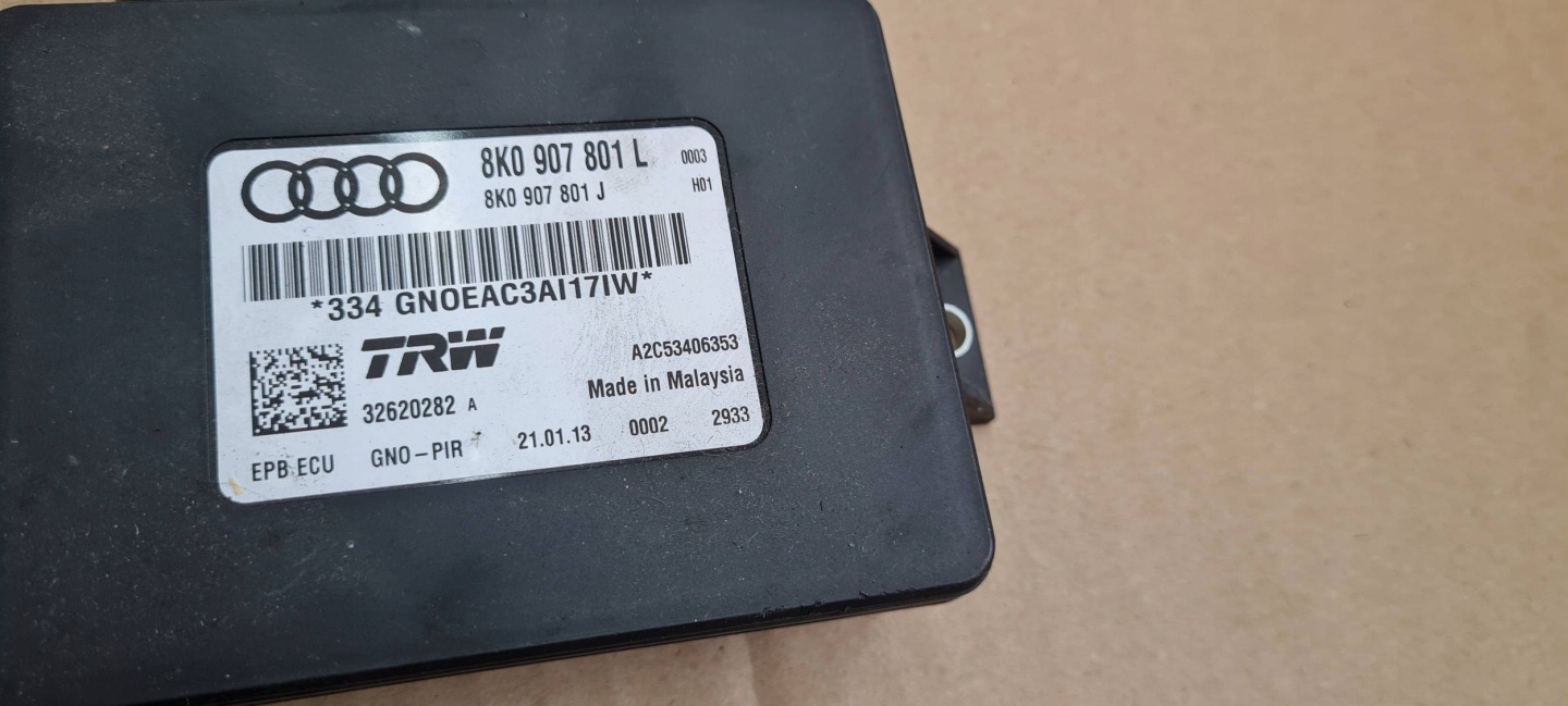 A5 8T LIFT module control unit electric brake 8K0907801L A4 B8 S4 Q5