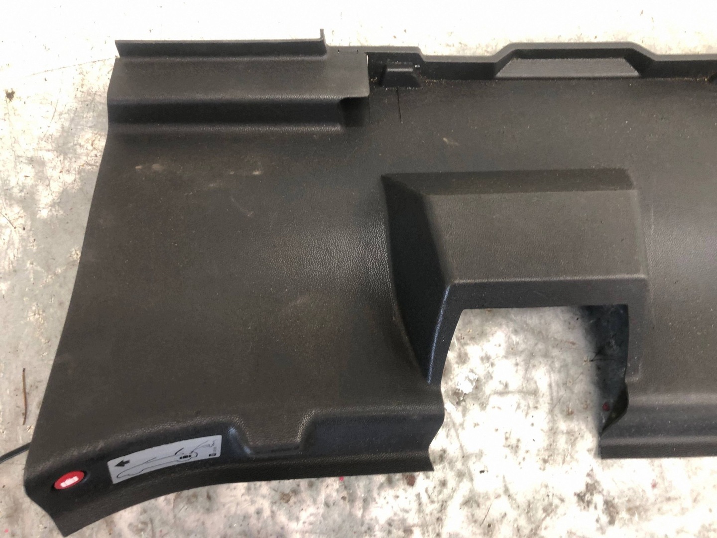 cover of the threshold boot OPEL ASTRA H CABRIO 13191603