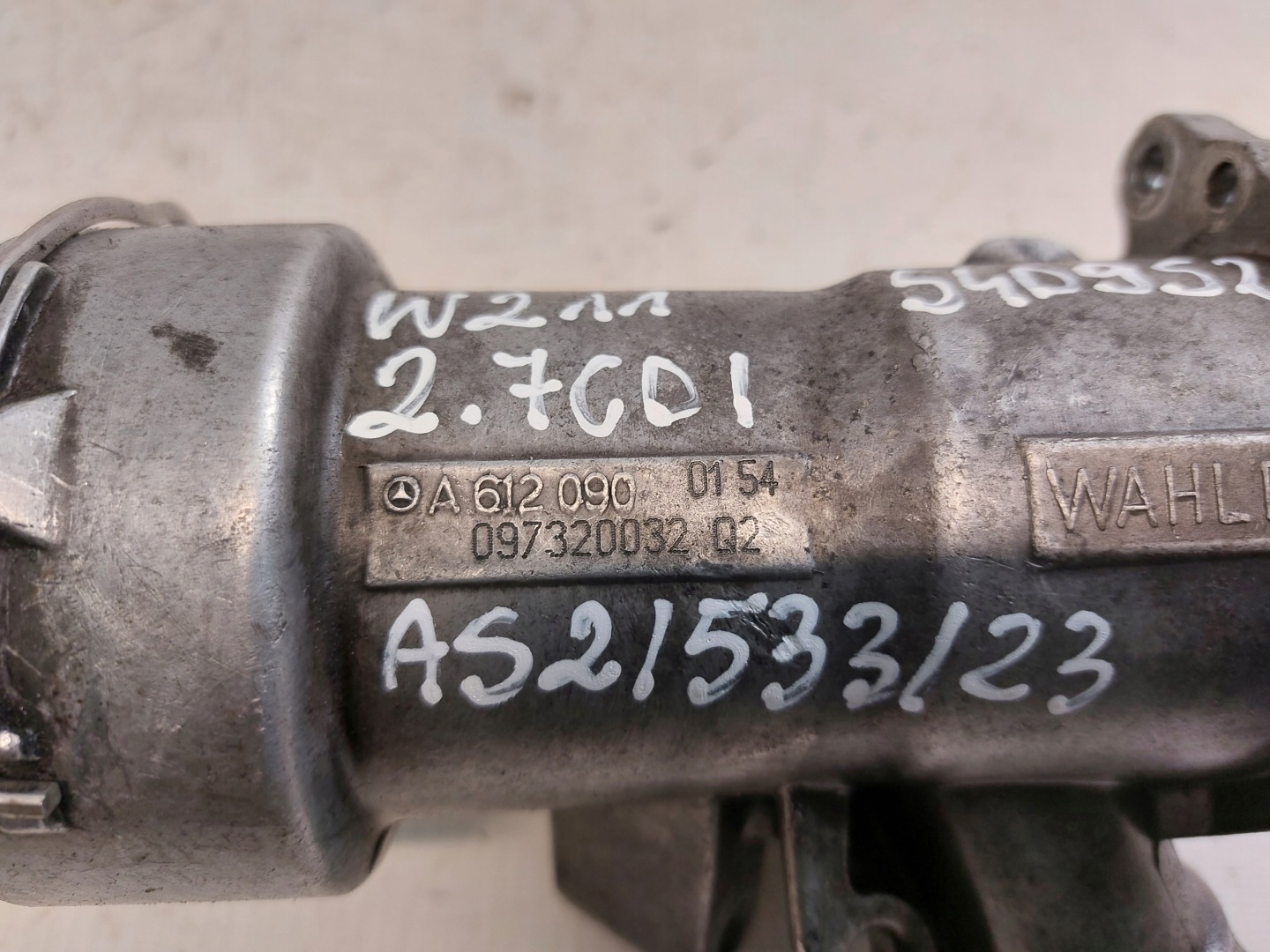 cover EGR MERCEDES W211 2.7CDI