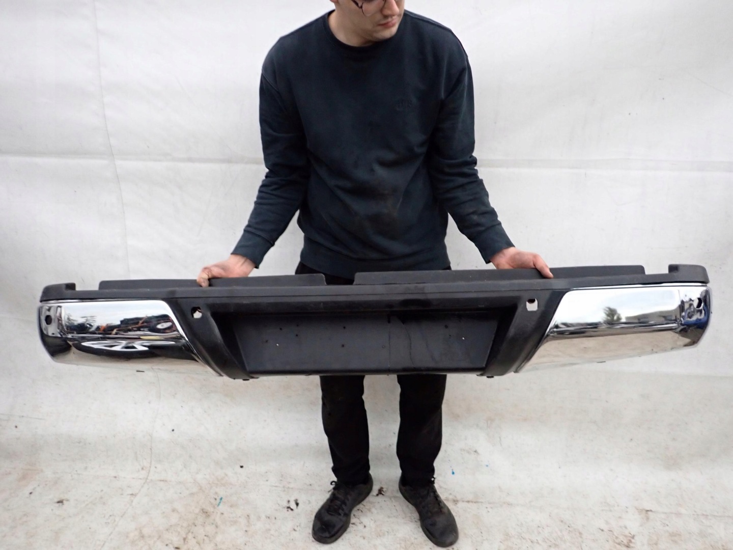 NISSAN NAVARA NP300 IV 14- bumper rear part rear PDC