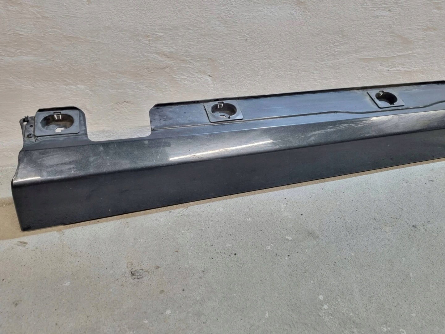 moulding threshold exterior left side Mercedes-Benz S W221 facelift 2012