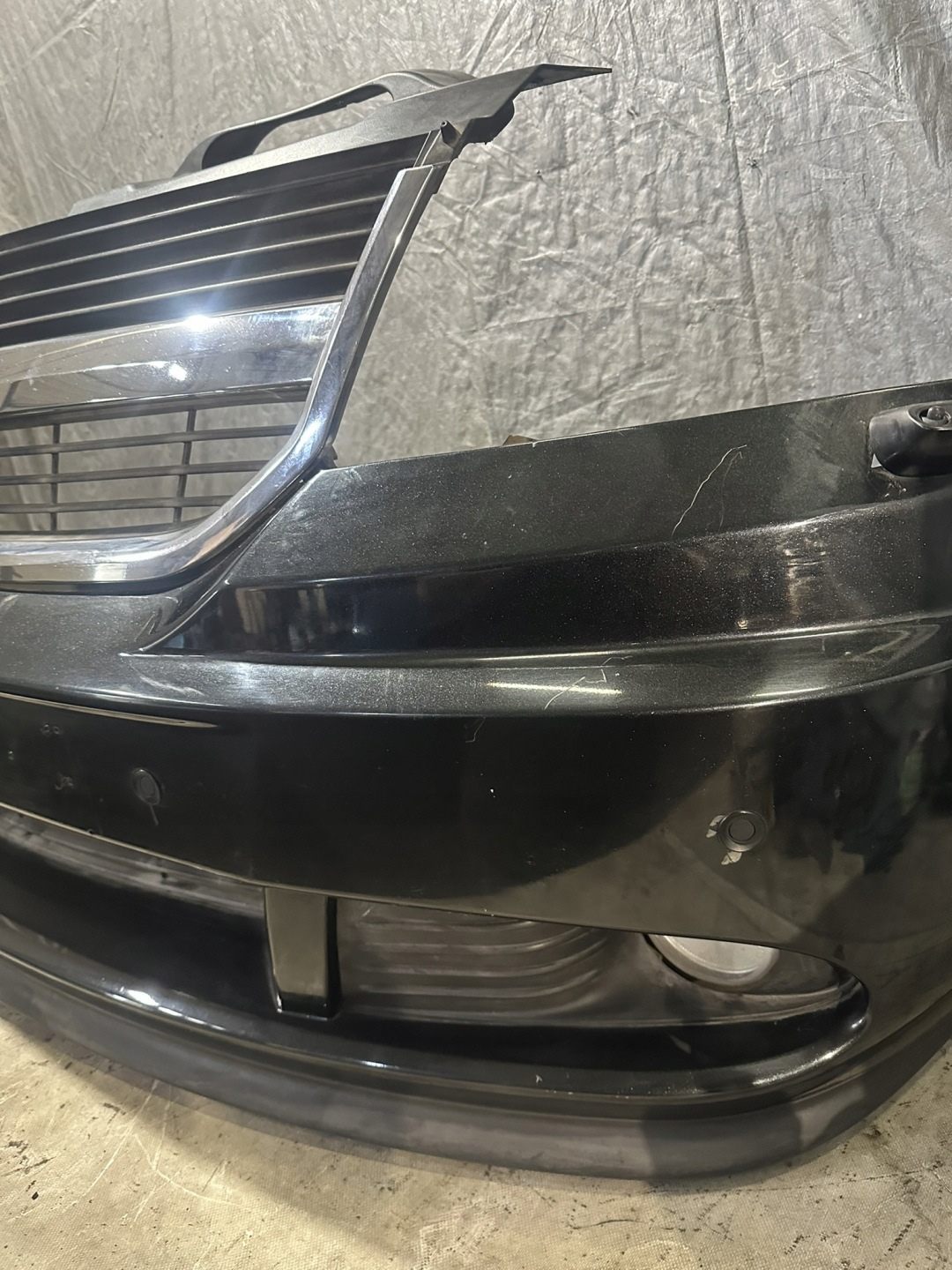 bumper front PDC DODGE JOURNEY 2009R black