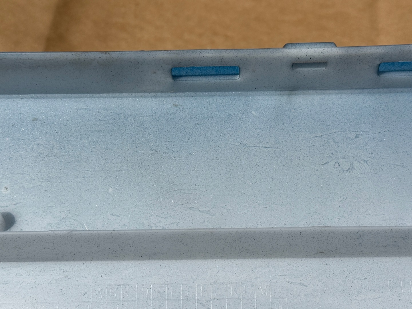 FORD PUMA MK2 2019-2025 bumper rear part BLAZER BLUE 4X PDC original