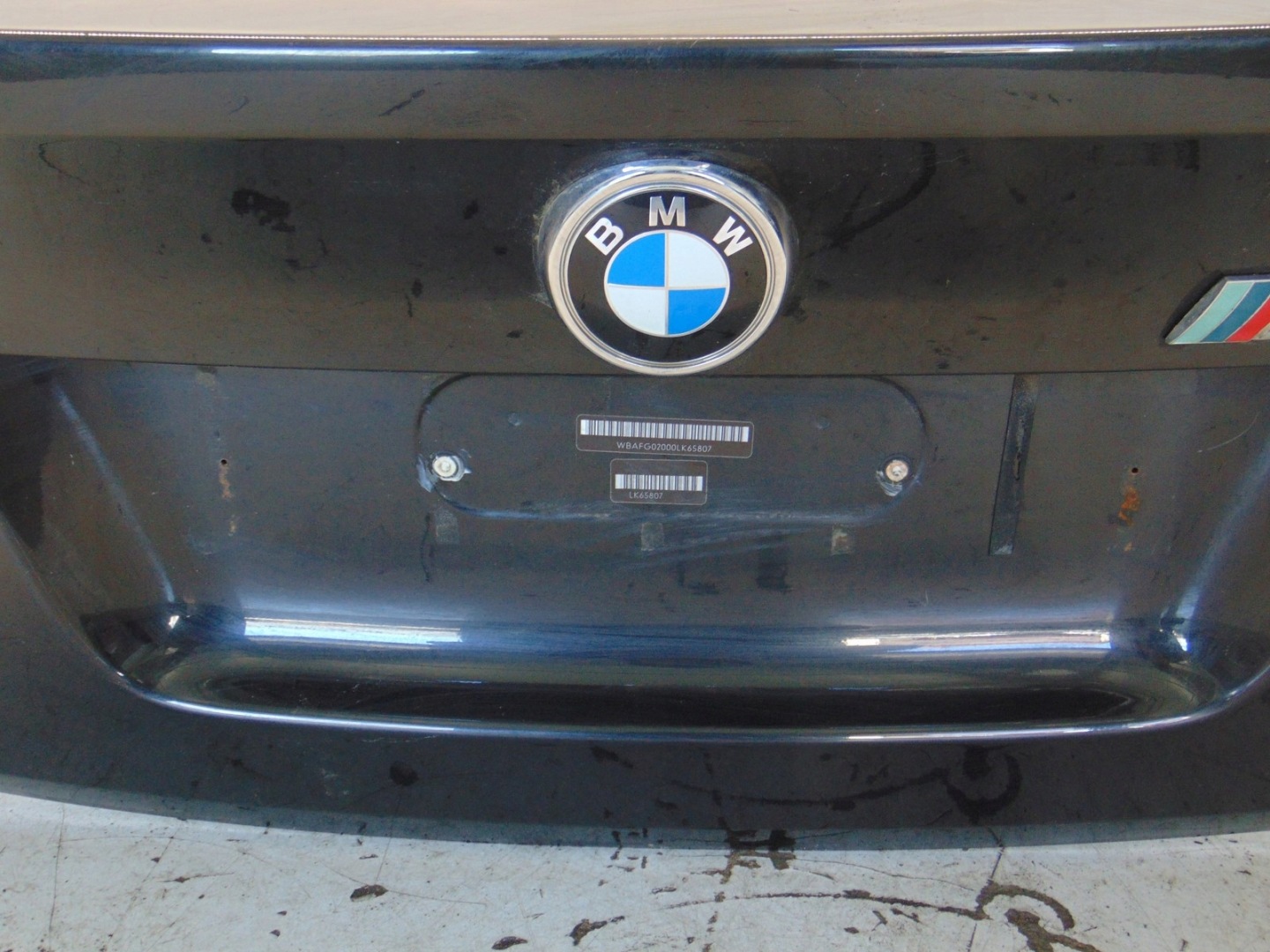 boot door rear SPOILER colour 475 BMW X6 X6M E71 M-PERFORMACE