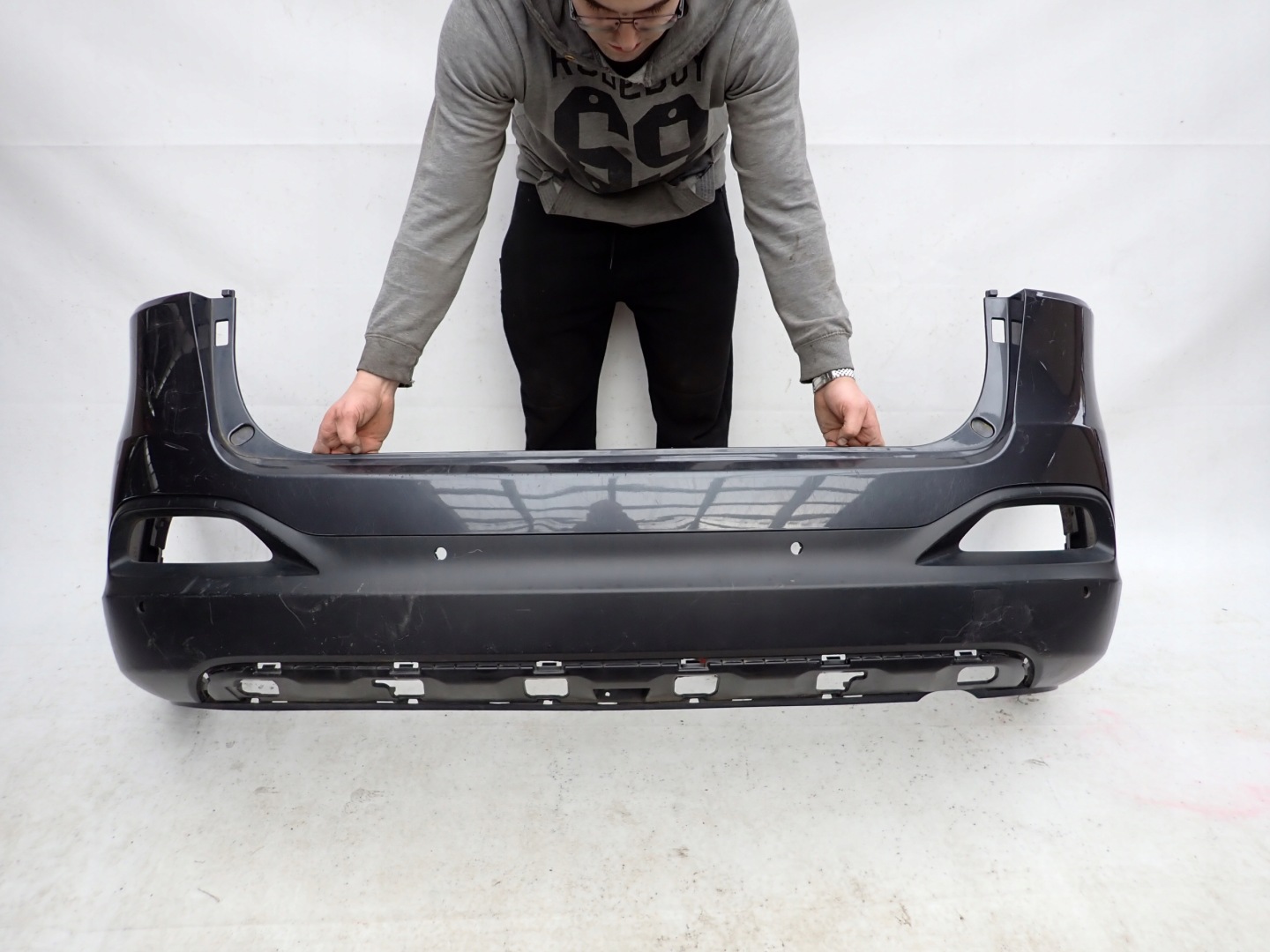 KIA SORENTO III 3 15- bumper rear part rear 6PDC