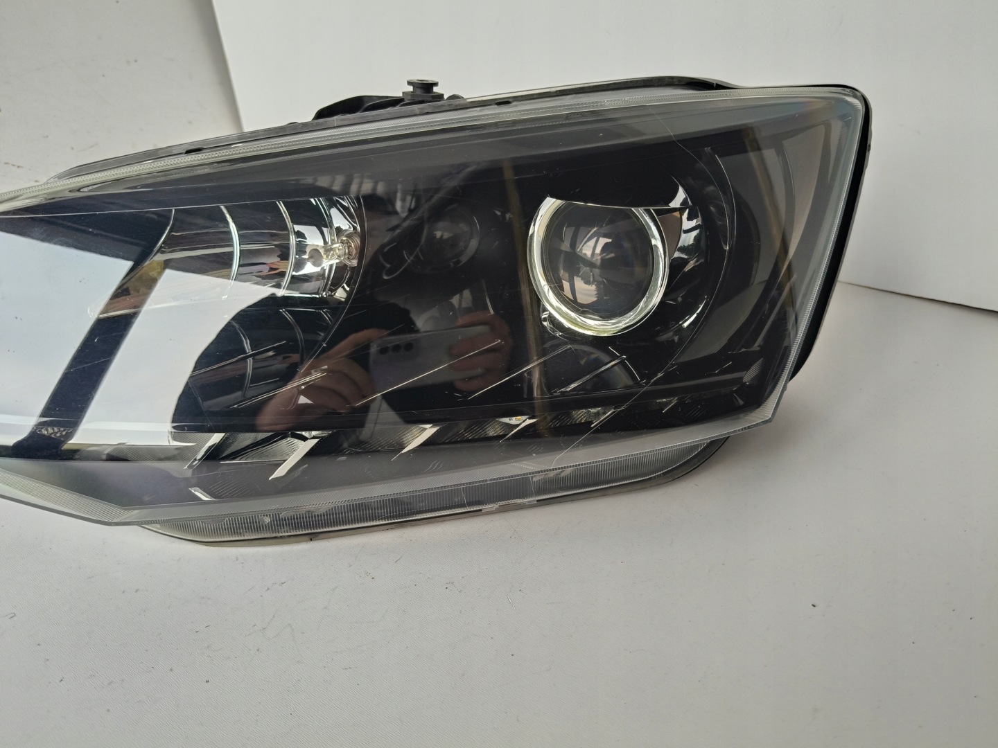 light left REFLEKTOR SKODA FABIA III 3 6V 6V0 14- LED