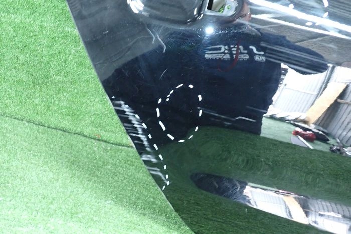 AUDI A1 10- door right rear. rear part