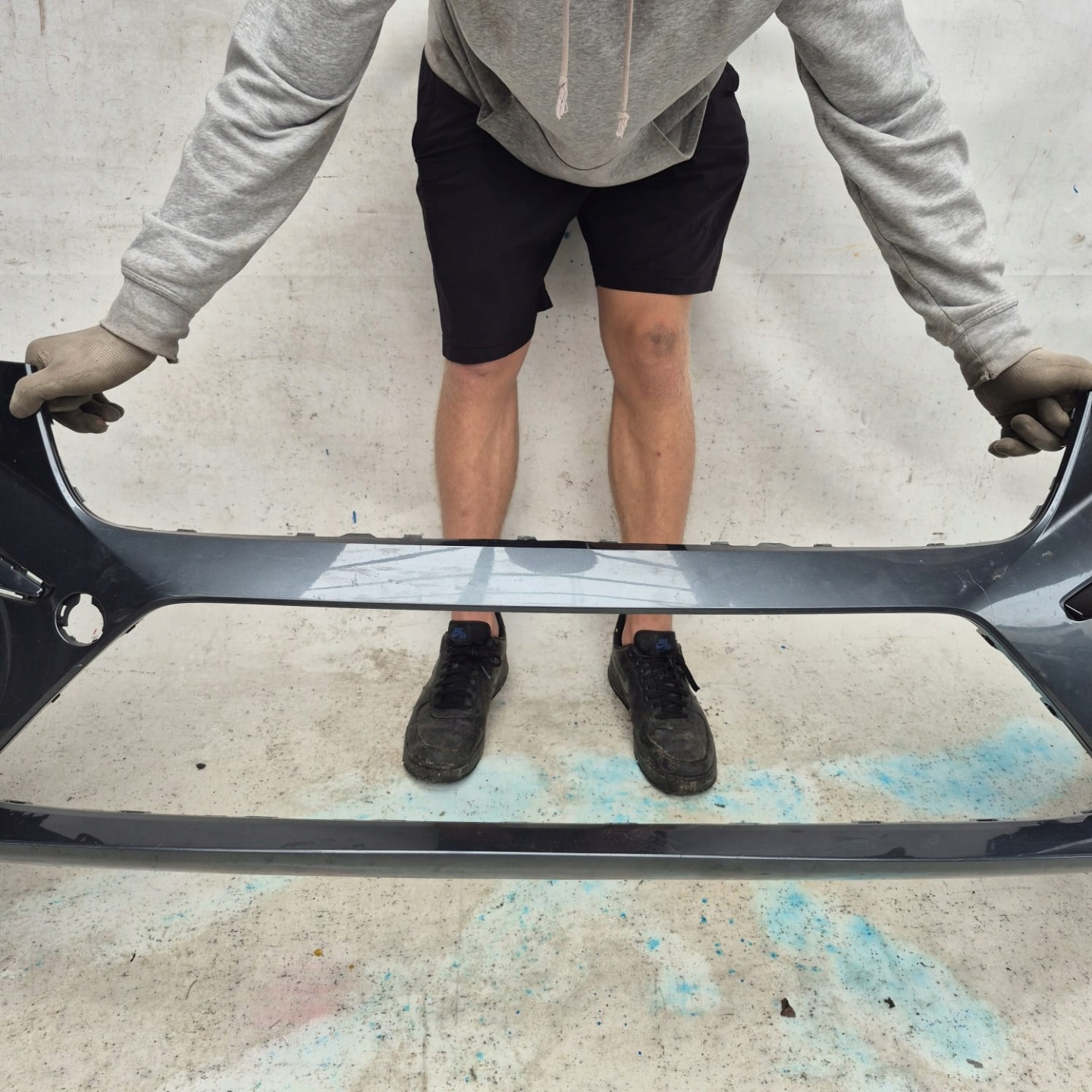 SKODA ENYAQ IV SPORTLINE 20-> bumper front front washer PDC