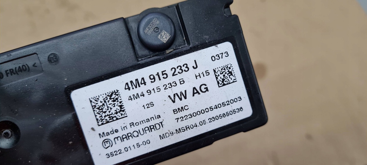 A6 C8 4K modulo Centralina KONTROLI UKLADU per batteria 4M4915233J A7 4K