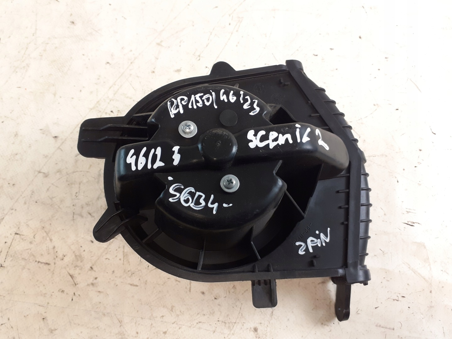 heating air conditioning devices RENAULT SCENIC II