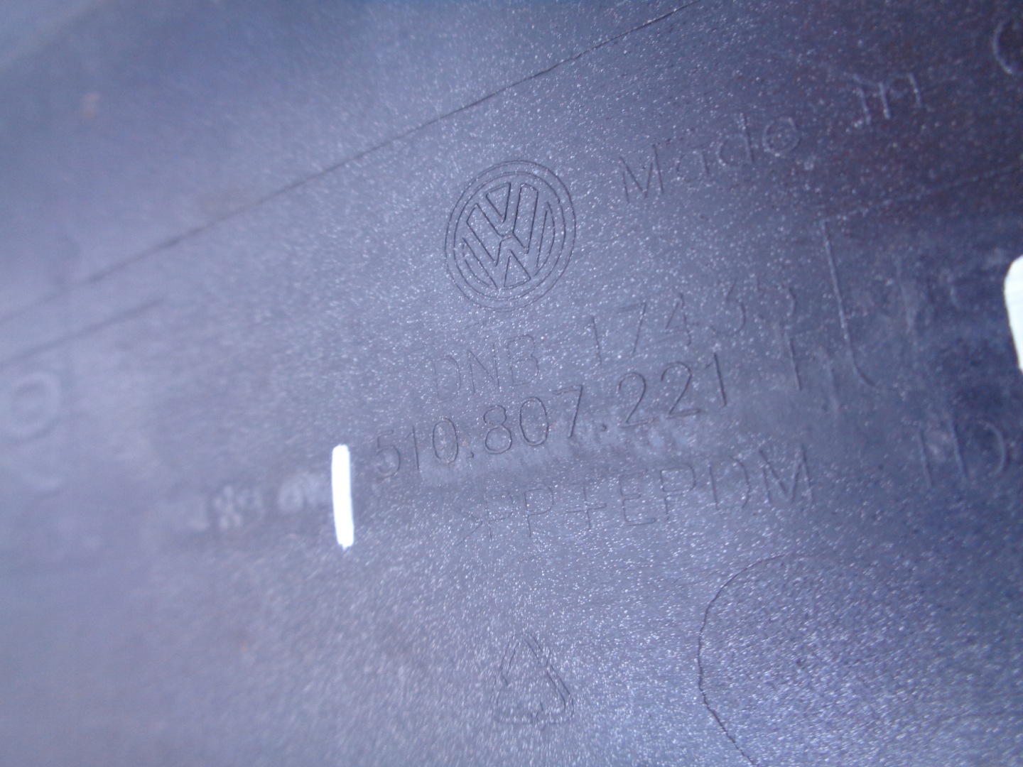 FRONTSTOSSSTANGE VW GOLF SPORTSVAN 510 14-17 30016