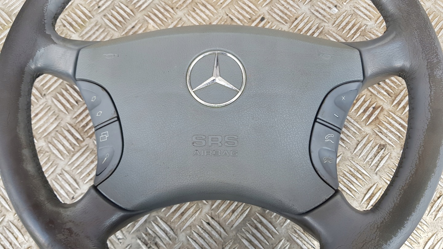 MERCEDES W220 lenkrad SKORZANA Leder