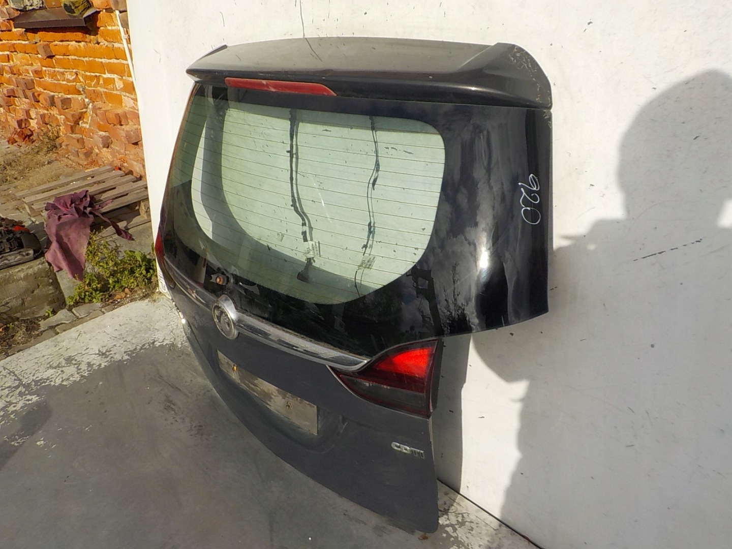 920 OPEL ZAFIRA C boot door rear